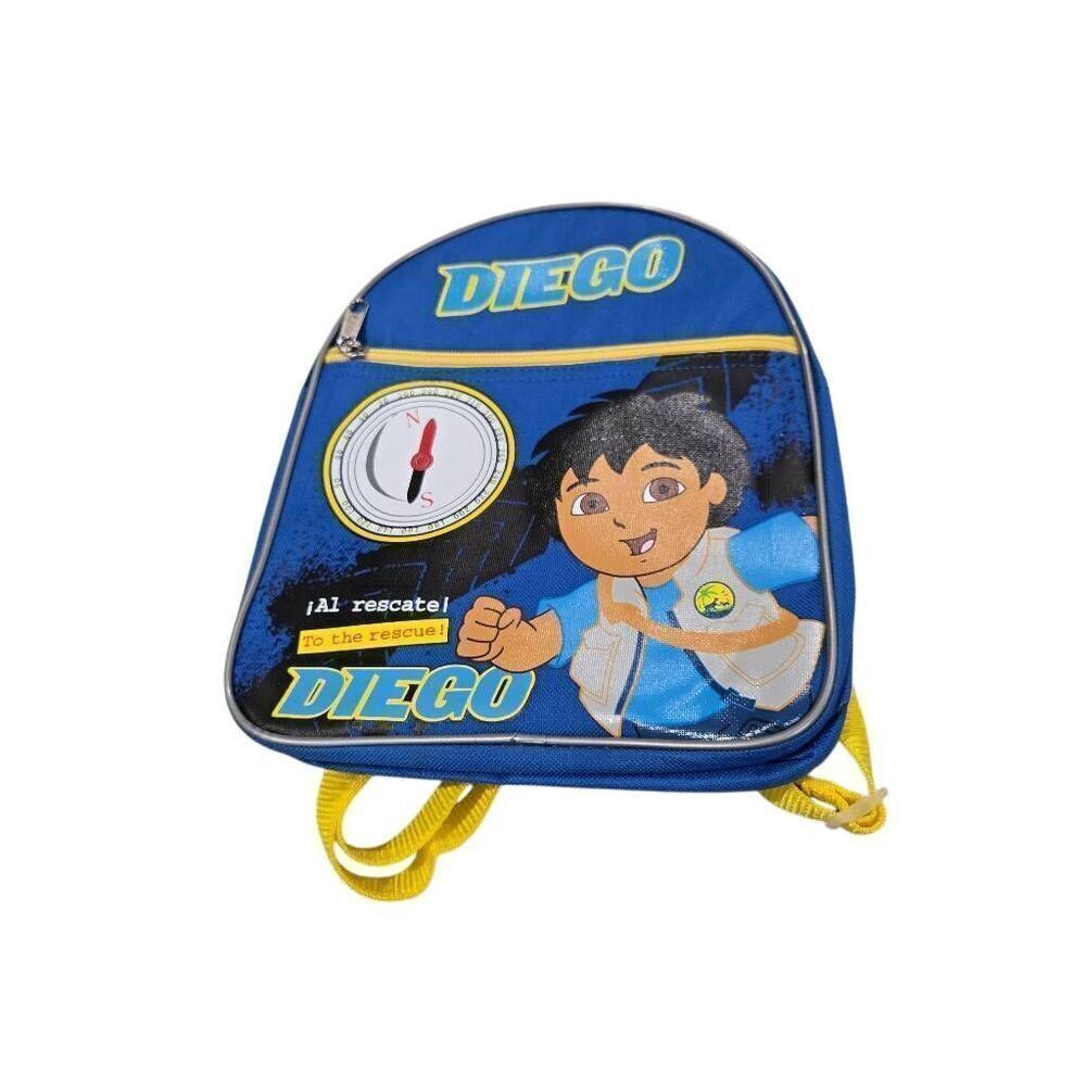Go Diego Go Mini Backpack Vintage Nick Jr 2009 Kids Bag To the Rescue New w/ Tag